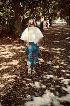 FEY COTTON DENIM PANT BLUE LOVE