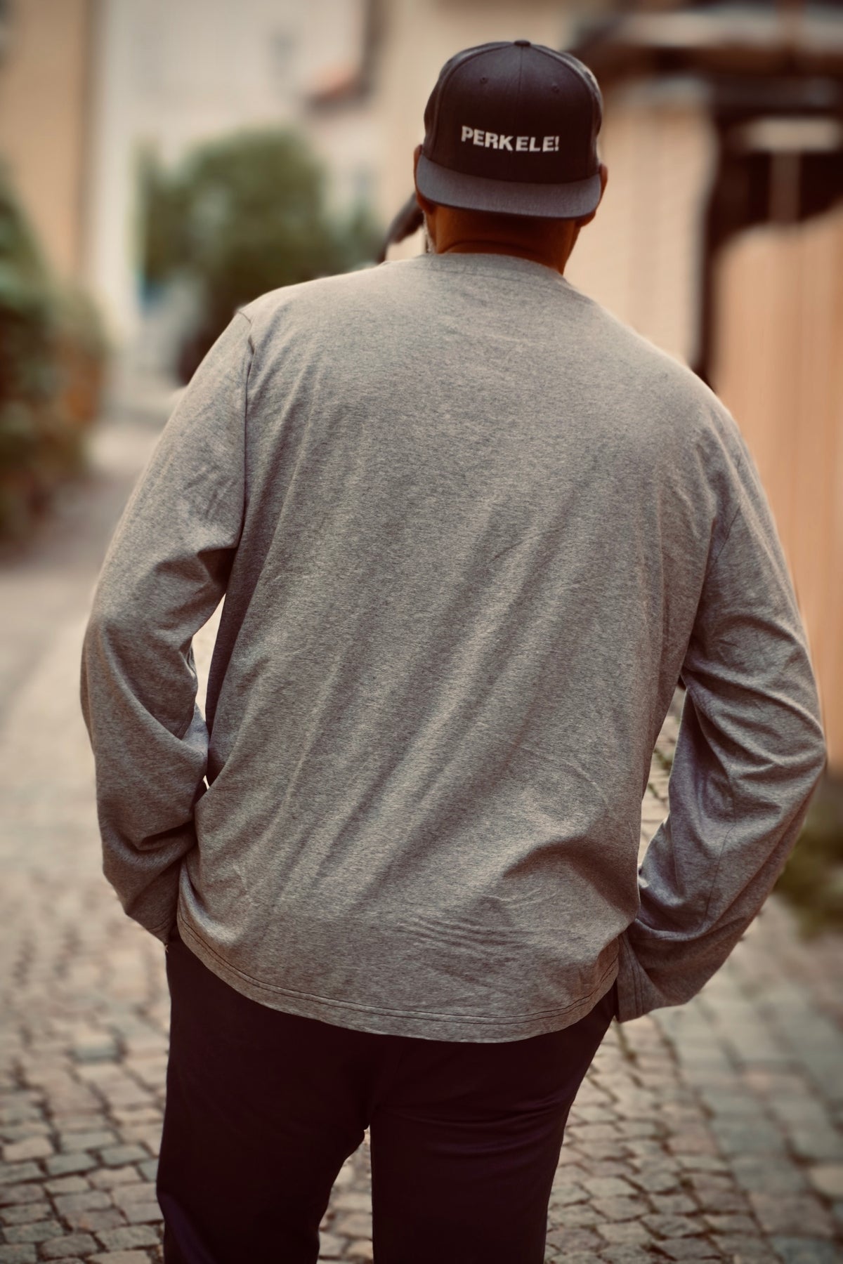 MARLEY COTTON MELANGE TEE GREY