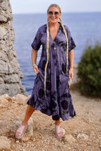 ANITA BAUMWOLL MAXIKLEID IBIZA PINK