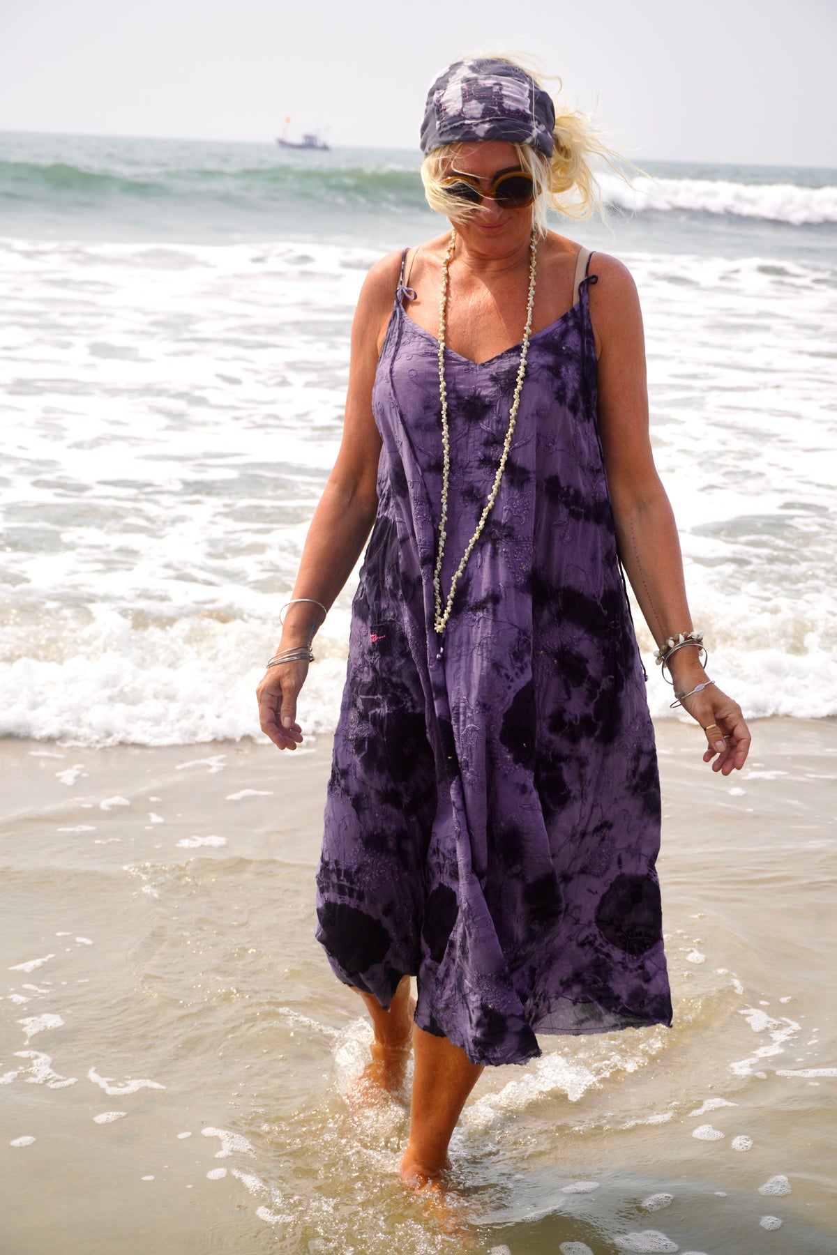 ANITA BAUMWOLL MAXIKLEID IBIZA PINK