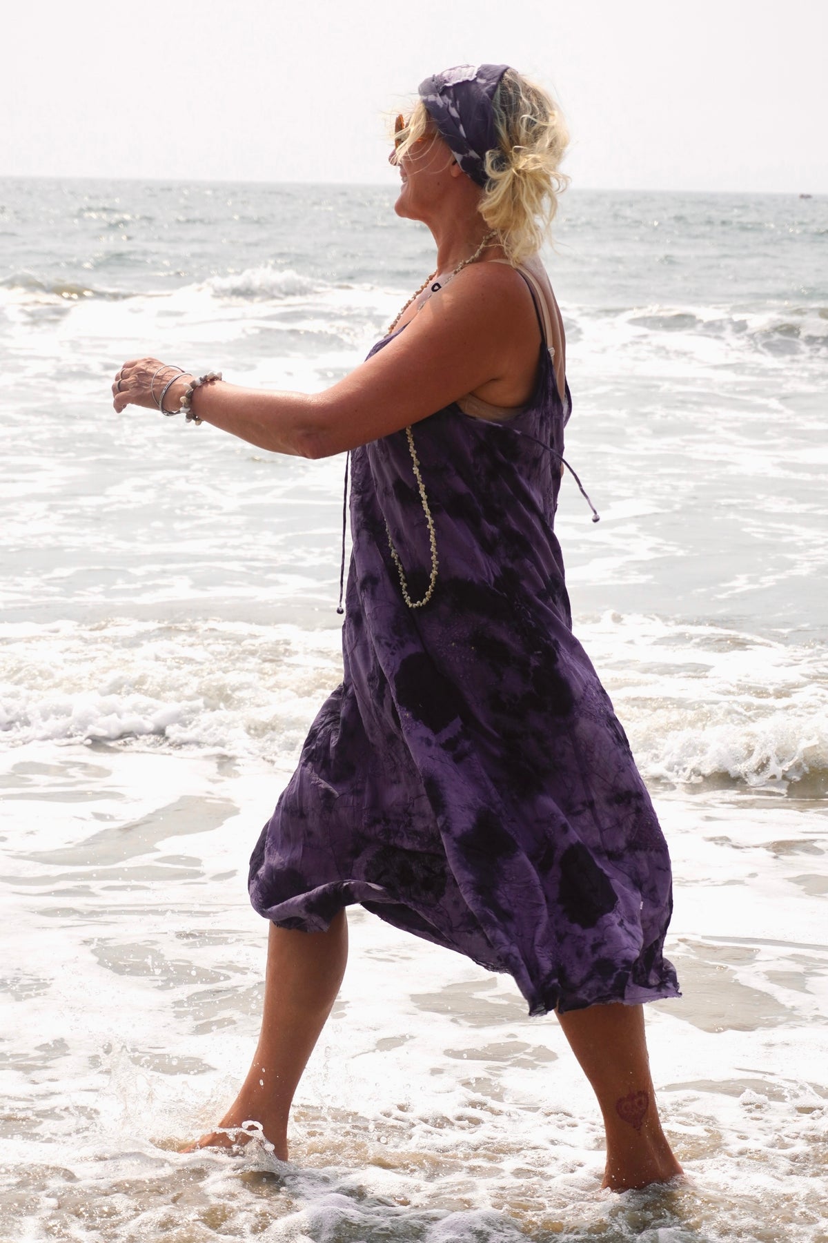 ANITA BAUMWOLL MAXIKLEID IBIZA PINK