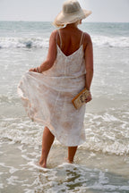 ANITA BAUMWOLL MAXIKLEID IBIZA PINK