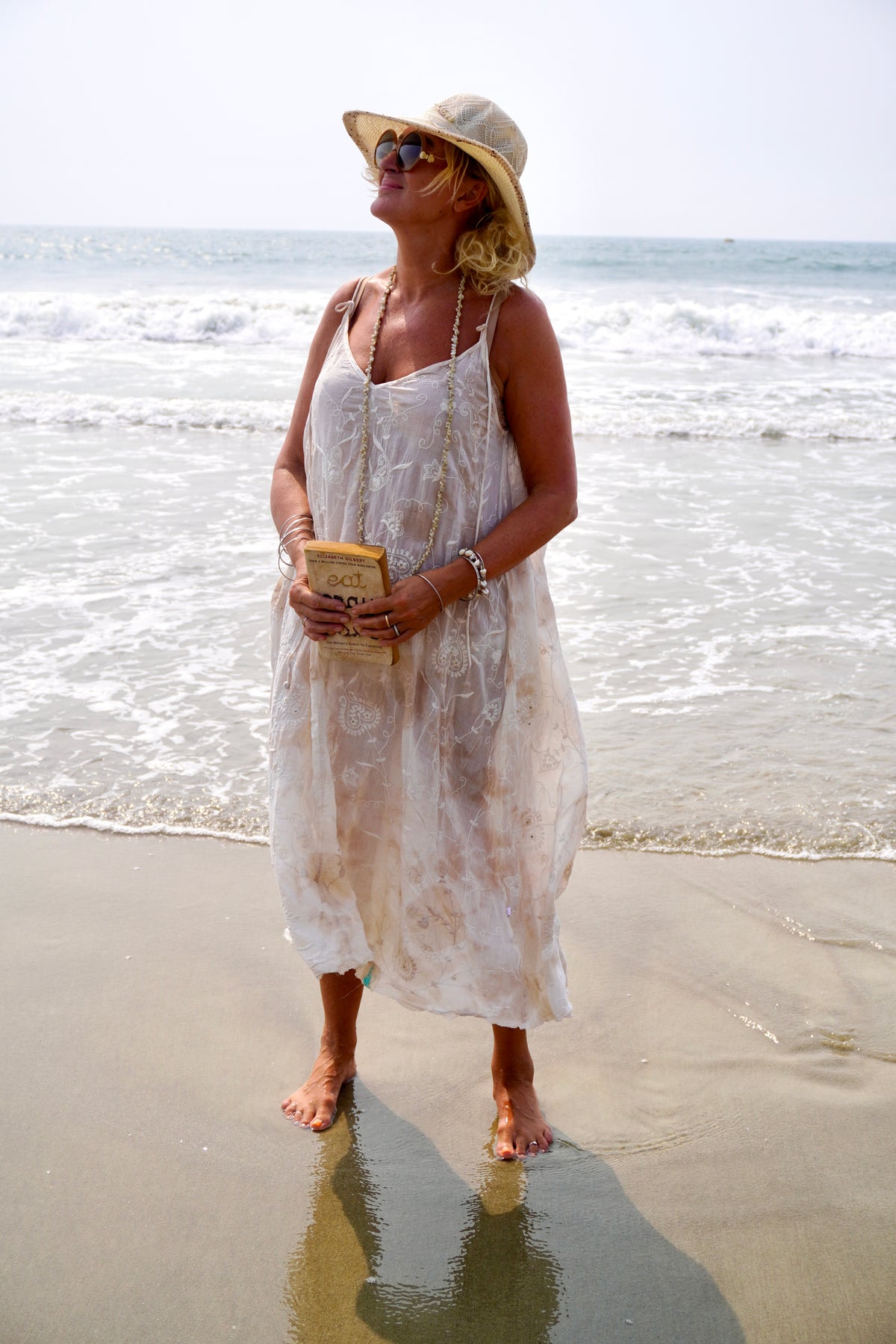 ANITA BAUMWOLL MAXIKLEID IBIZA PINK