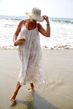 ANITA BAUMWOLL MAXIKLEID IBIZA PINK
