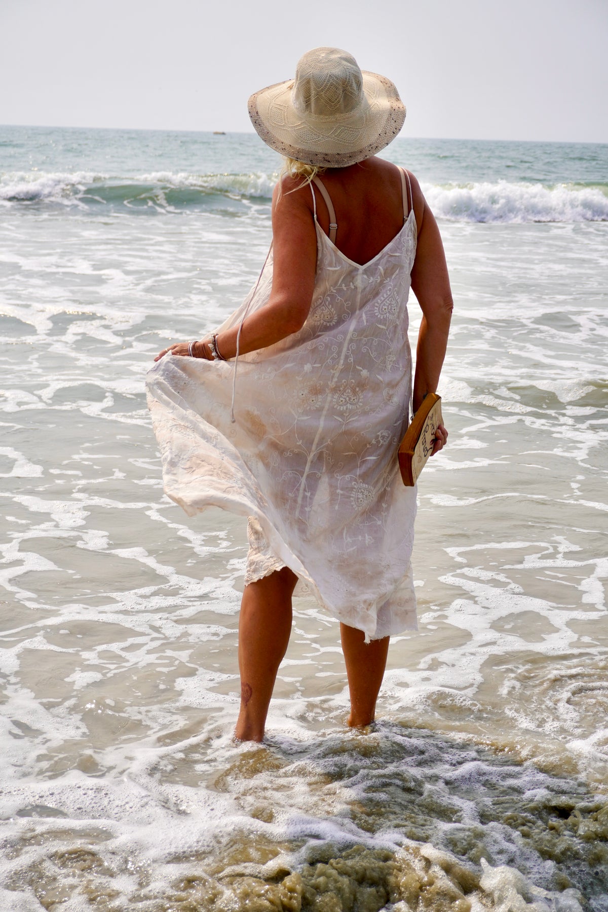 ANITA BAUMWOLL MAXIKLEID IBIZA PINK