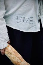 AVA COTTON BLOUSE MALIBU