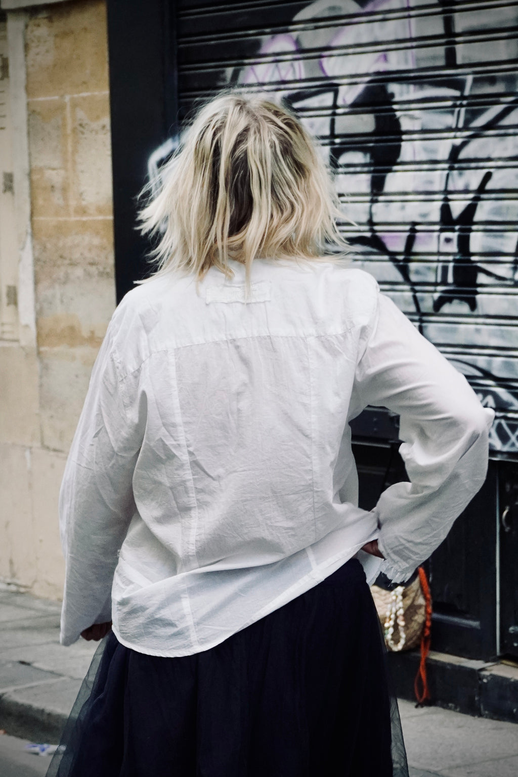 AVA COTTON BLOUSE MALIBU