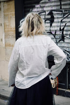AVA COTTON BLOUSE MALIBU