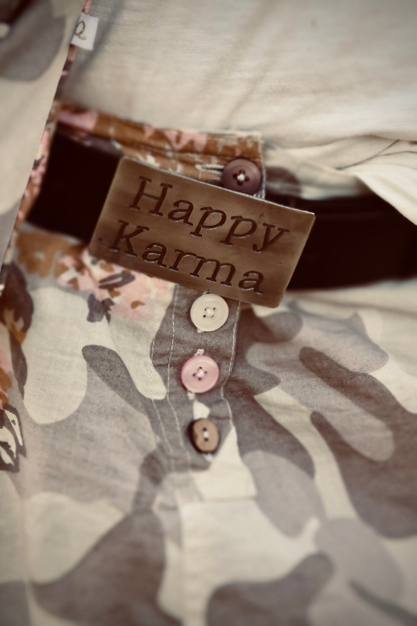HAPPY KARMA BELT BLACK