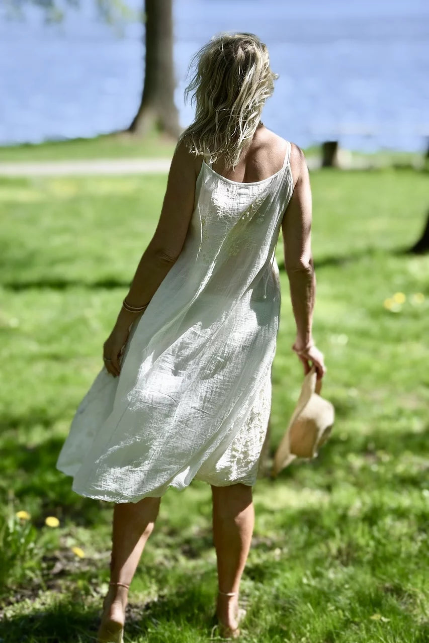 BOHO UNDIE LUXE COTTON DRESS MALIBU