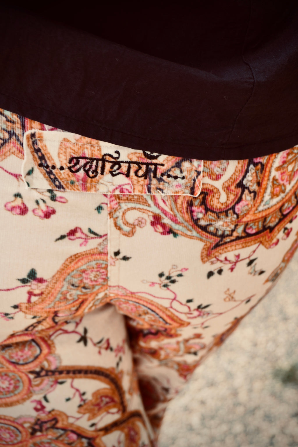 BONNIE PAISLEY CORDUROY PANT