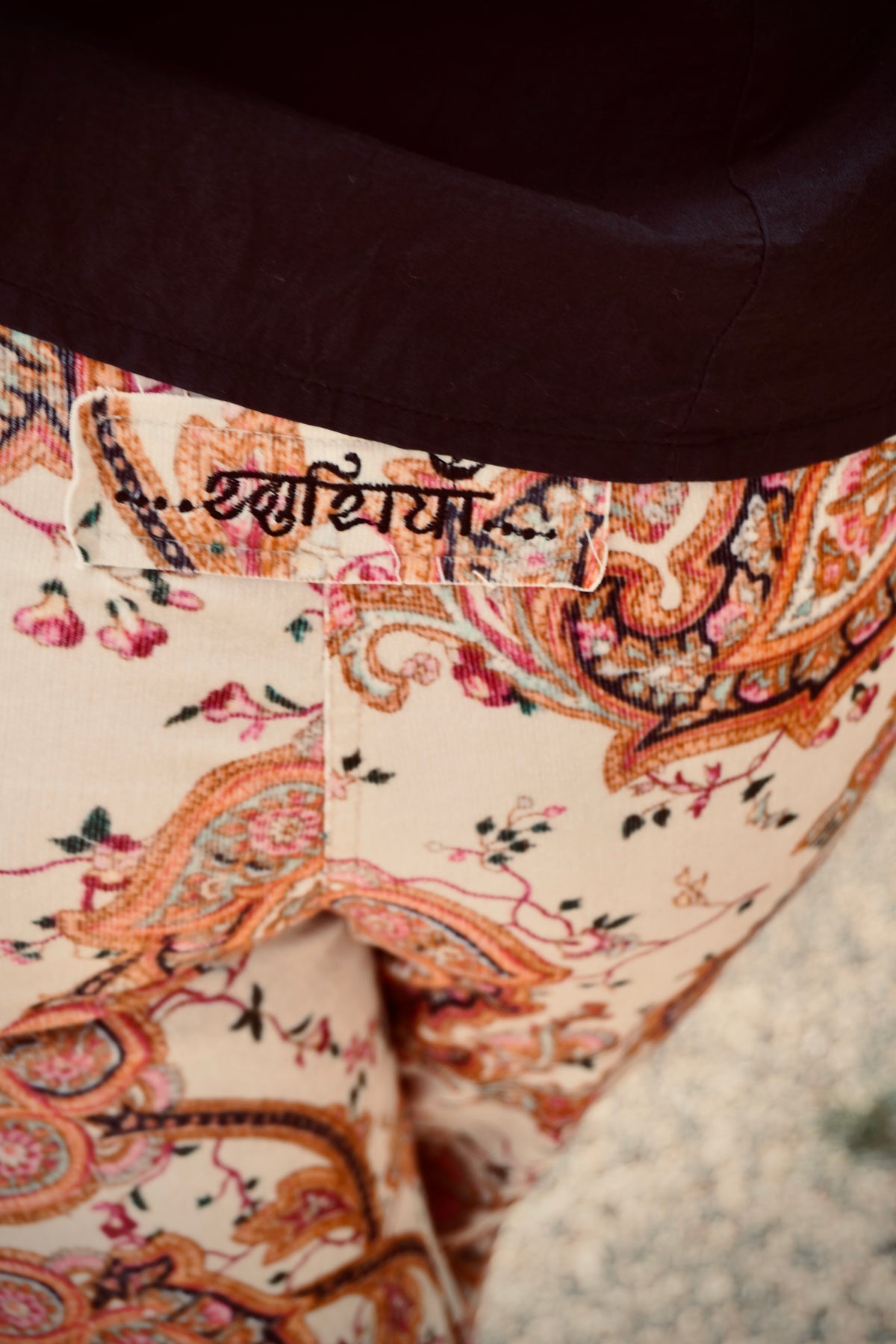 BONNIE PAISLEY CORDUROY PANT