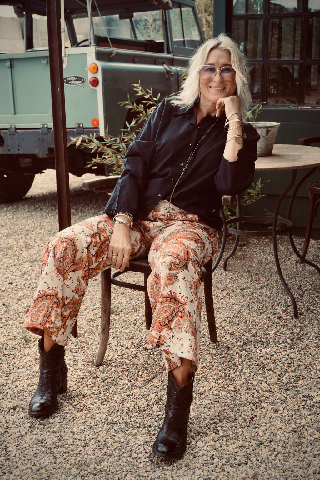 BONNIE PAISLEY CORDUROY PANT