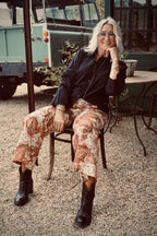BONNIE PAISLEY CORDUROY PANT