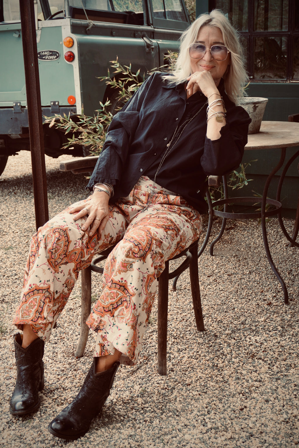 BONNIE PAISLEY CORDUROY PANT
