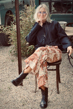 BONNIE PAISLEY CORDUROY PANT