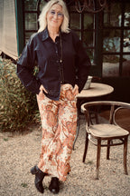 BONNIE PAISLEY CORDUROY PANT