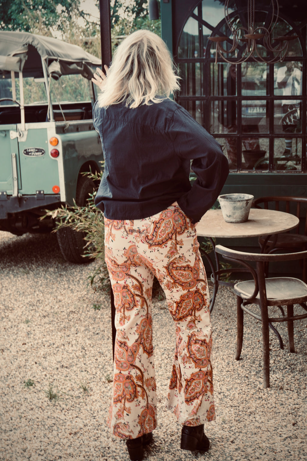 BONNIE PAISLEY CORDUROY PANT