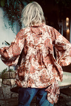 BONNIE SHELLEY PAISLEY SILK TOP