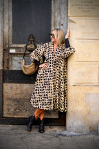 BONNIE SHELLEY COTTON DRESS CHEETAH