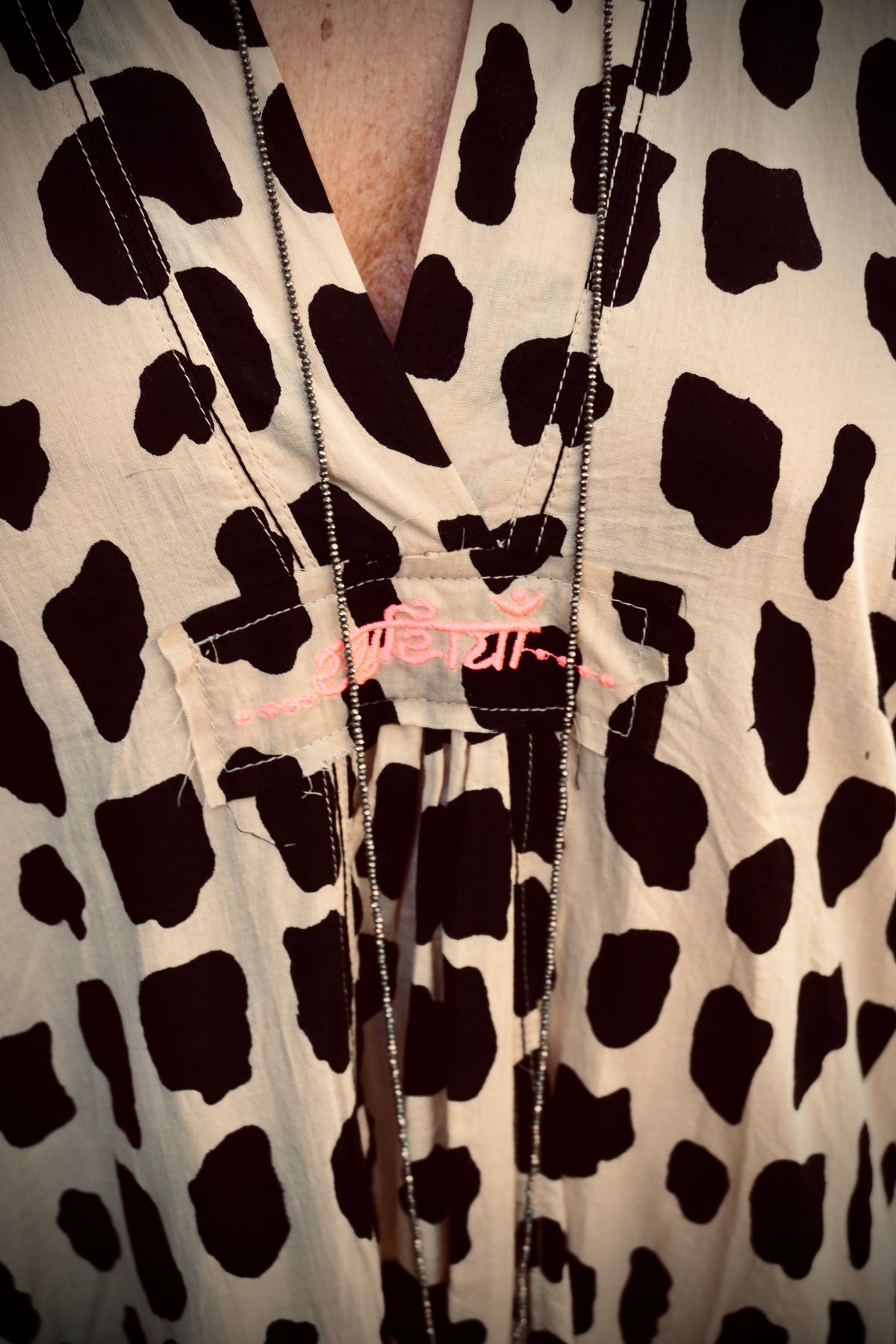 BONNIE SHELLEY COTTON DRESS CHEETAH