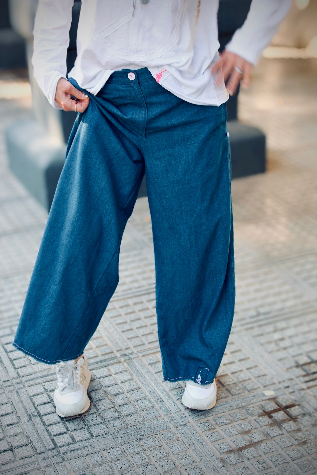 DAKOTA COTTON DENIM PANT