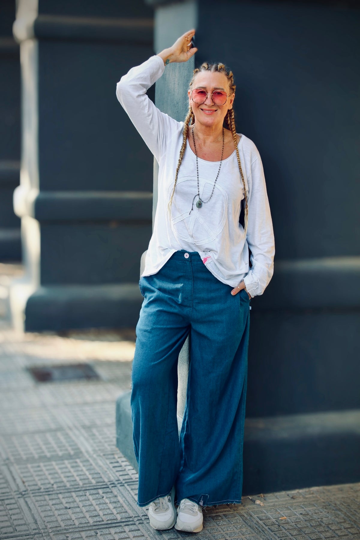 DAKOTA COTTON DENIM PANT