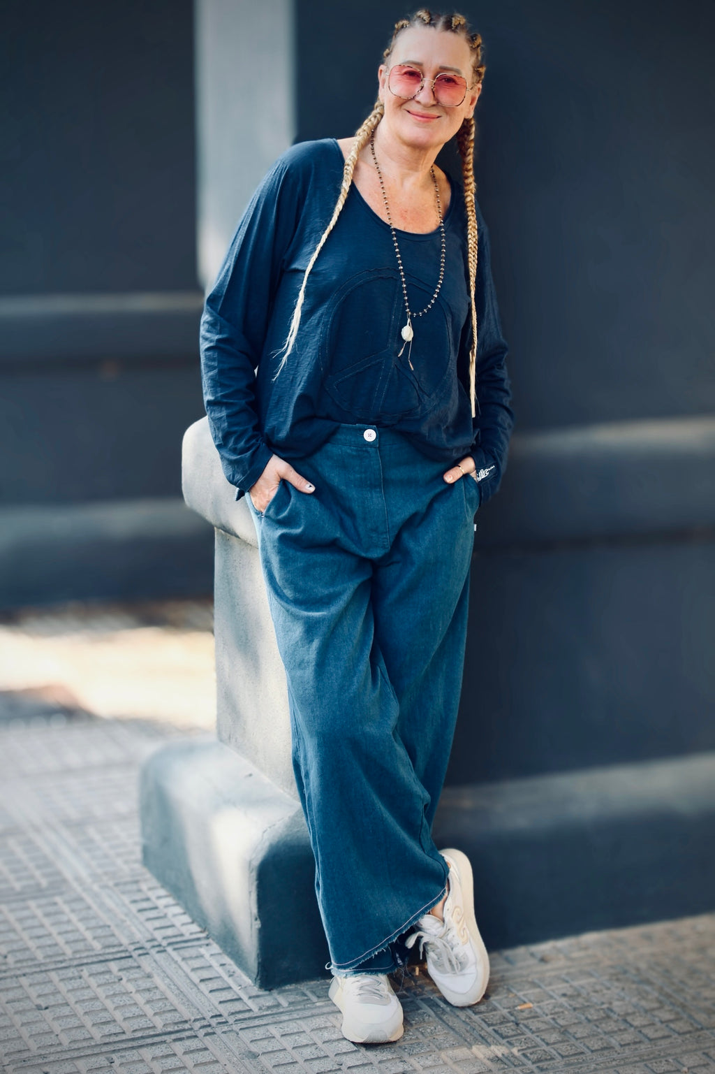 DAKOTA COTTON DENIM PANT
