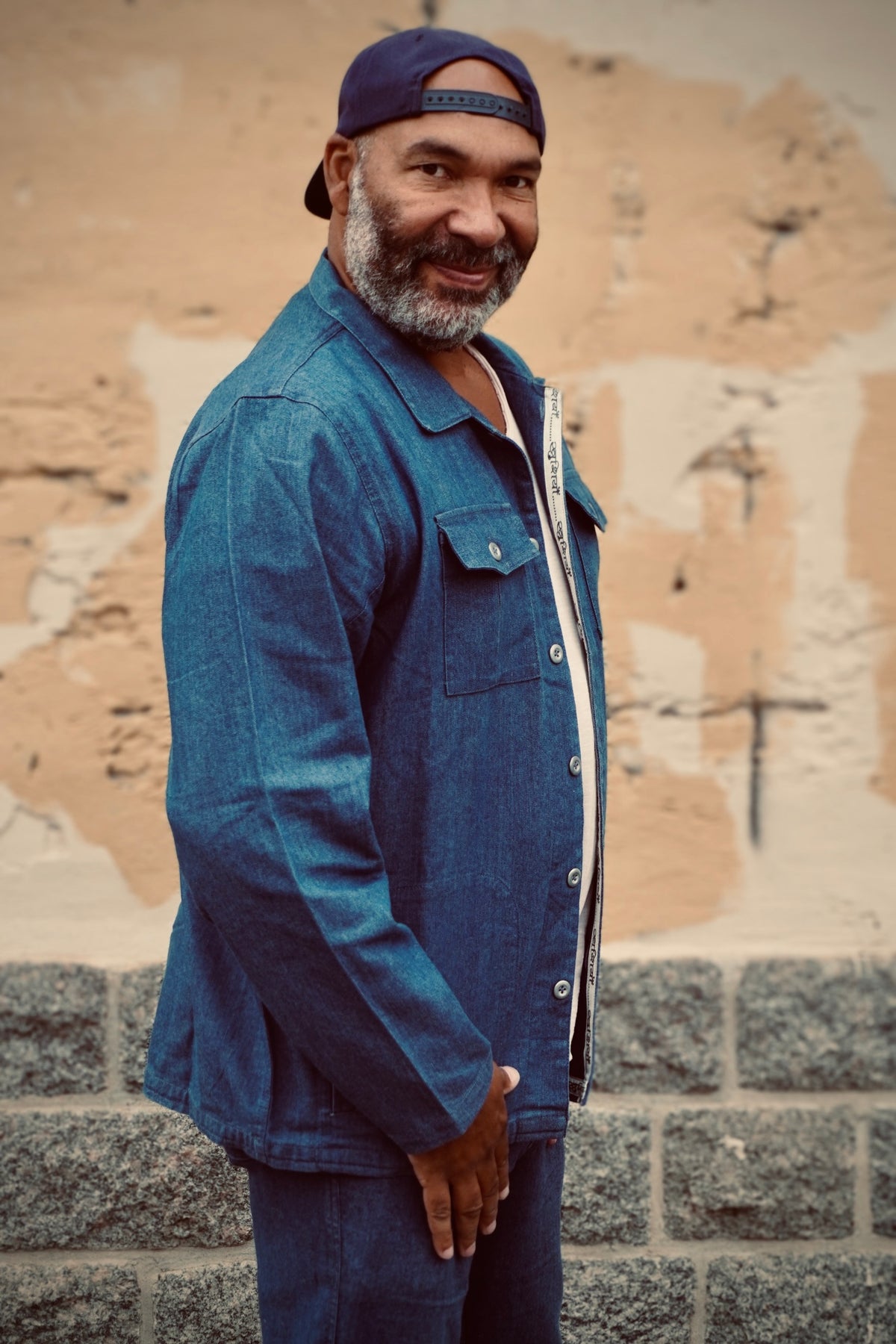 ILKER DENIM JACKET BLUE LOVE