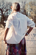 IMI COTTON BLOUSE OFF WHITE
