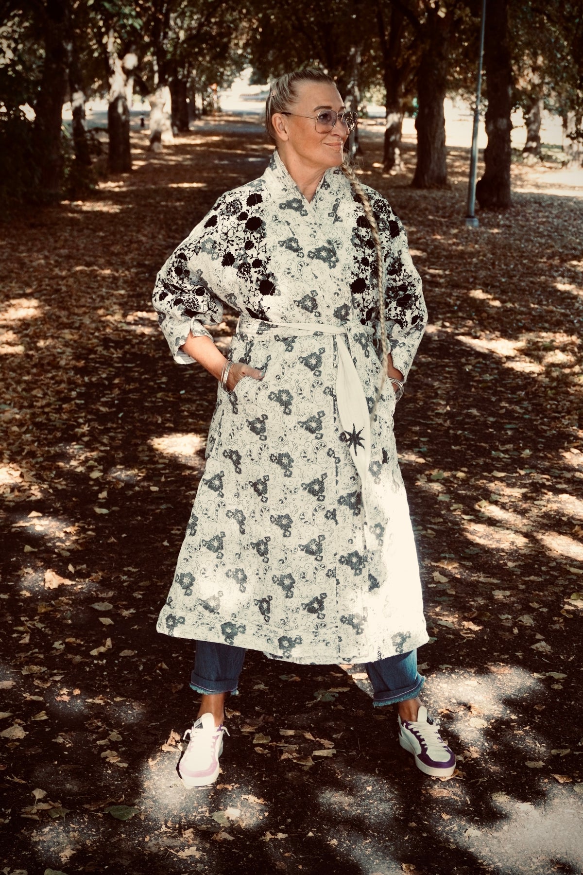 JARA COTTON KIMONO COAT