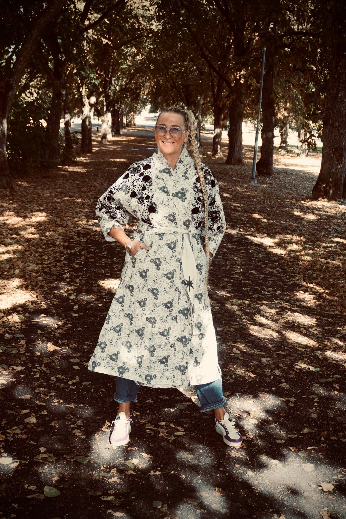 JARA COTTON KIMONO COAT