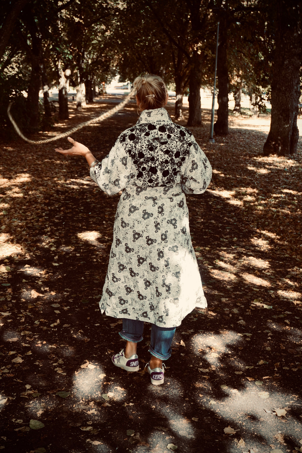 JARA COTTON KIMONO COAT
