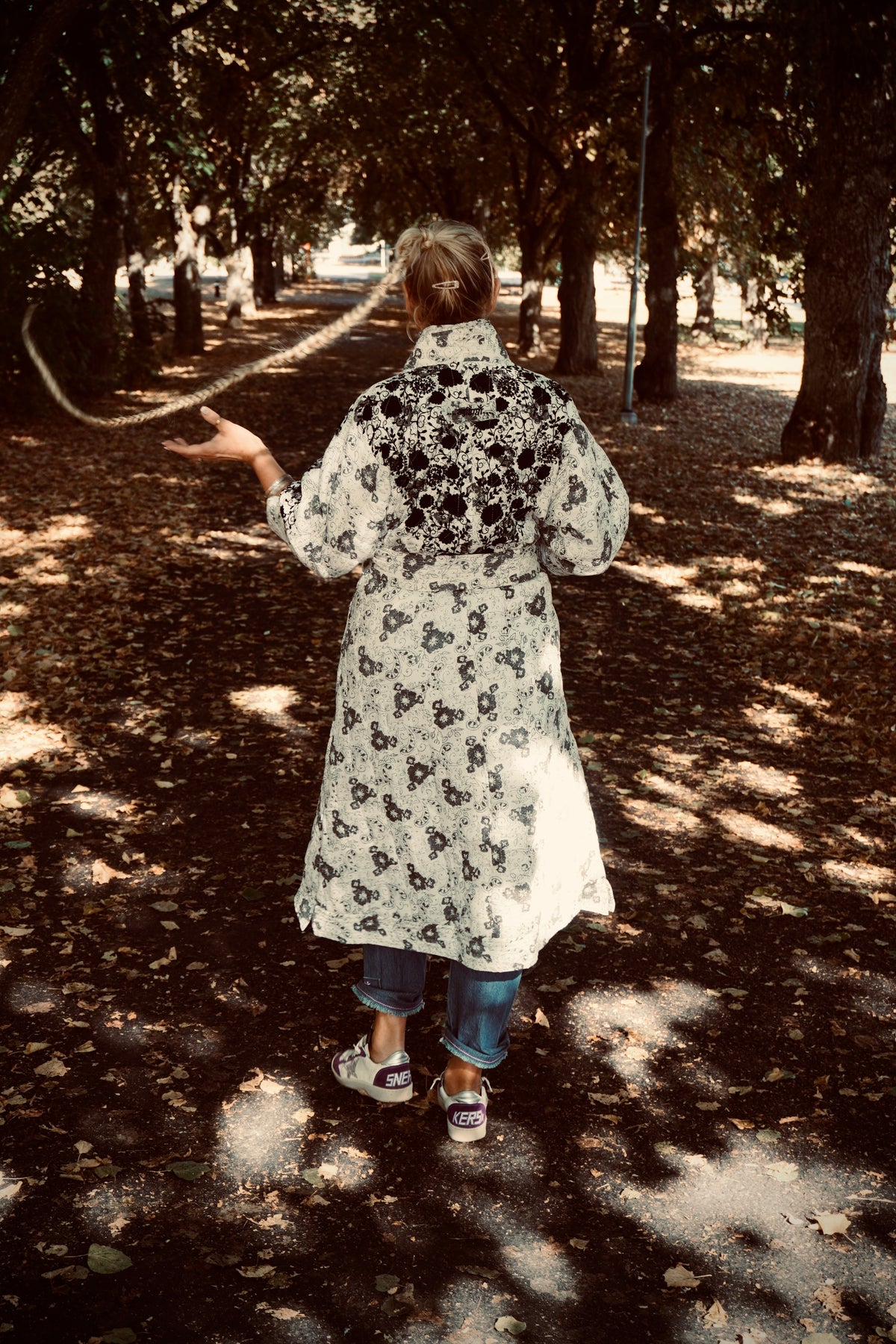 JARA COTTON KIMONO COAT