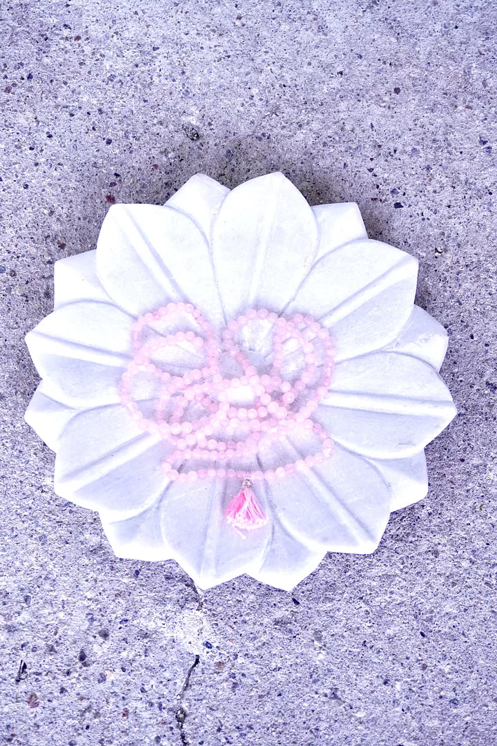 NAMASTE MALA ROSE QUARTS