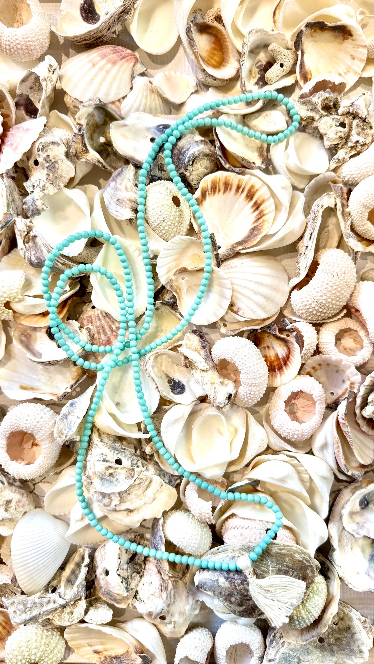 TURQUOISE NECKLESS MALA