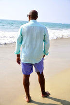 JOE SHIRT LINEN ARUBA MINT