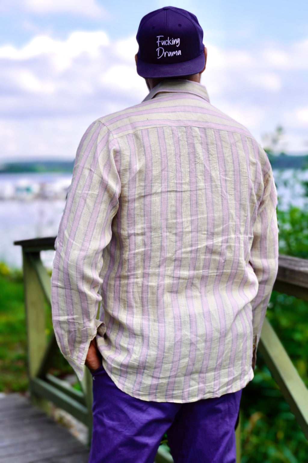 JOE SHIRT LINEN ICECREAM