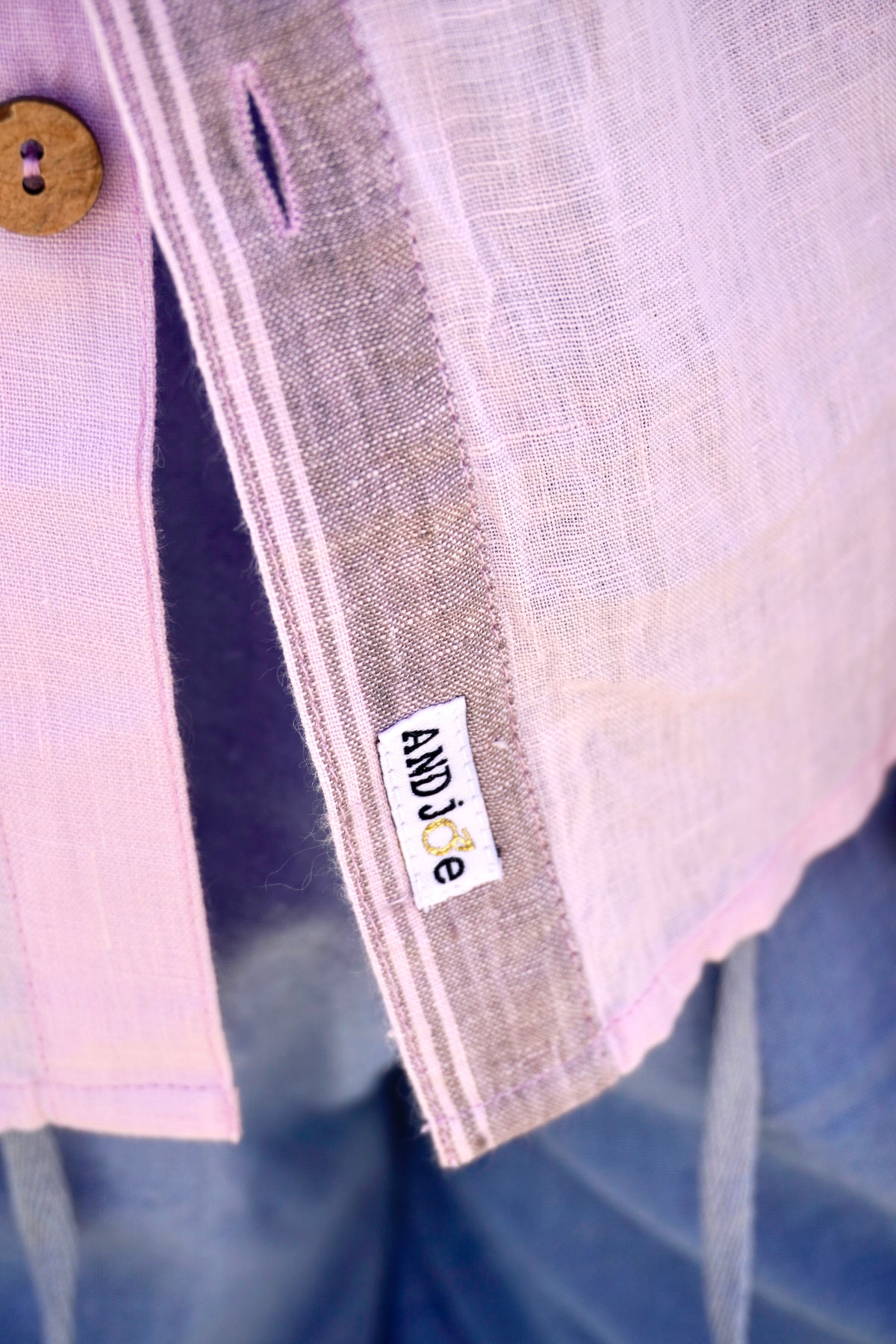 JOE SHIRT LINEN ARUBA PINK