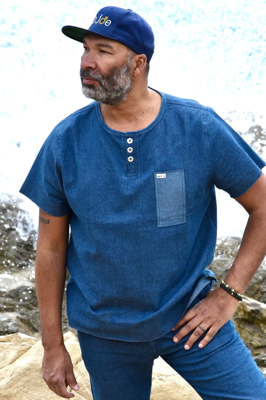 CALEB DENIM T-SHIRT