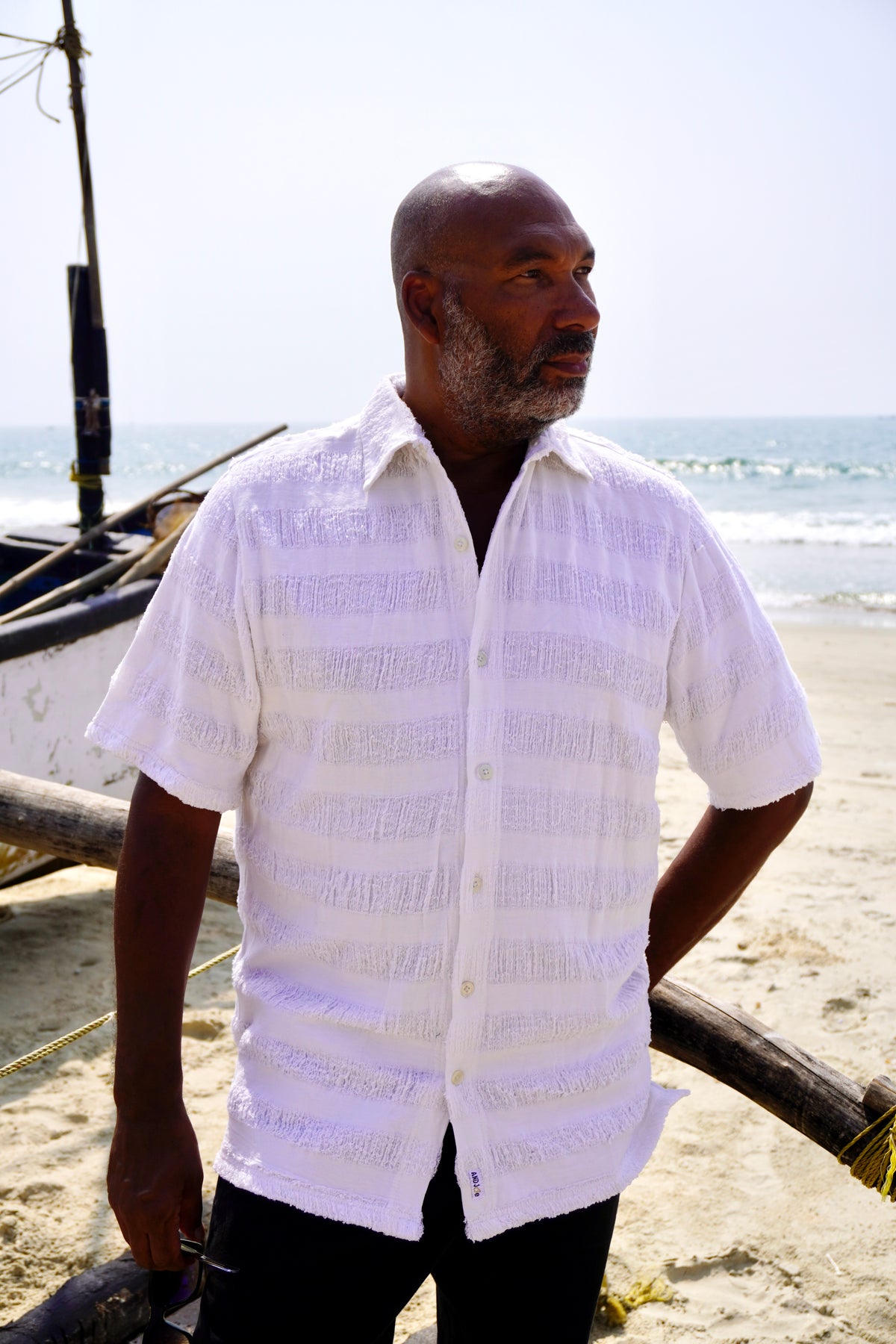 GENE COTTON SHIRT OFF WHITE
