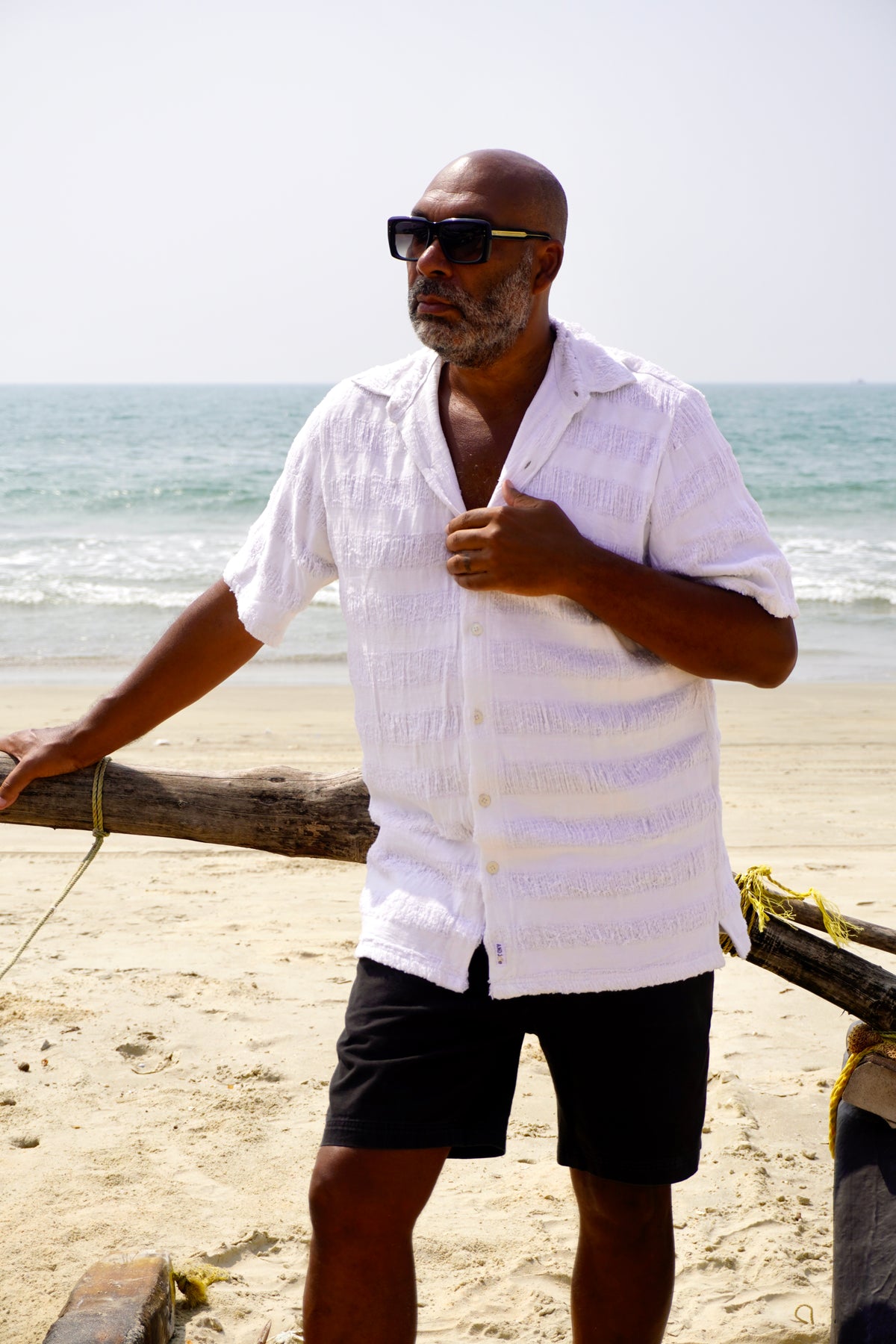 GENE COTTON SHIRT OFF WHITE