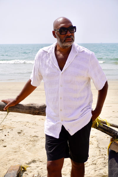 GENE COTTON SHIRT OFF WHITE