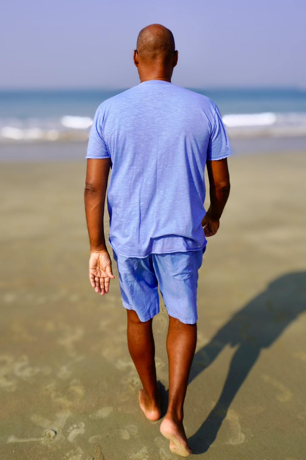 HERBIE COTTON SHORTS ARUBA BLUE