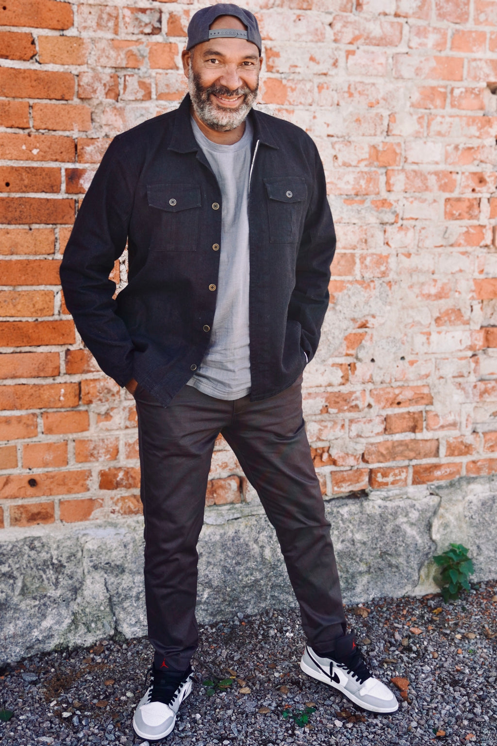 ILKER DENIM JACKET CHARCOAL