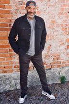 ILKER DENIM JACKET CHARCOAL