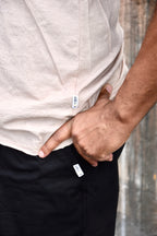 JACK COTTON TEE SAND