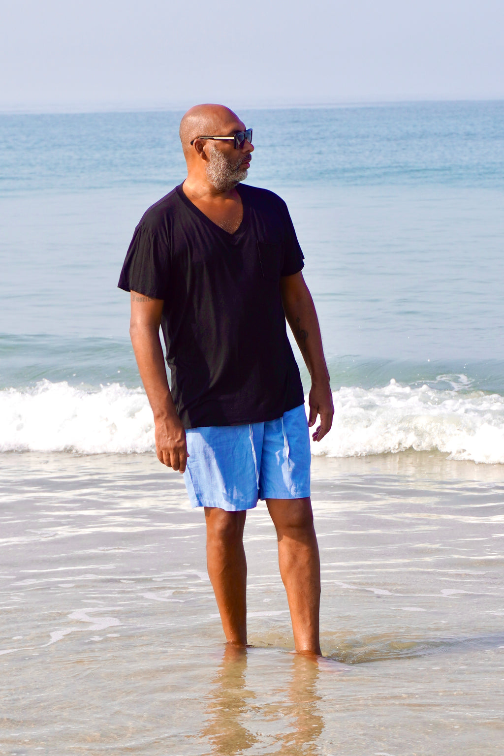 PELE VISCOSE JERSEY T-SHIRT JUST BLACK