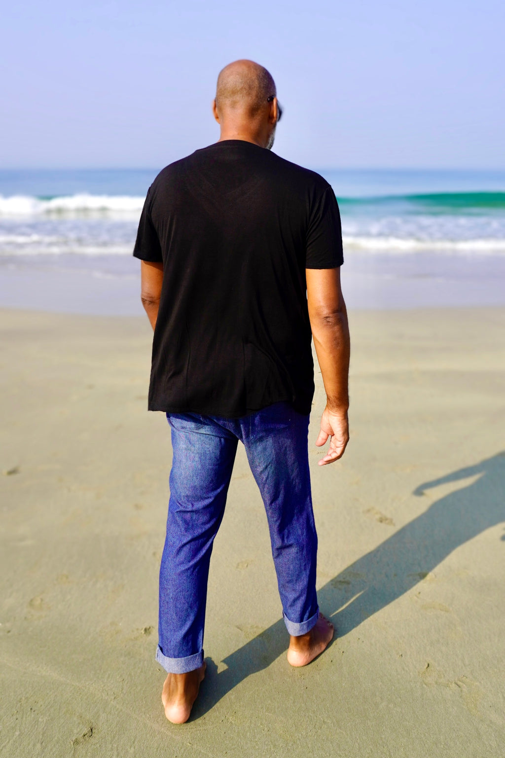 PELE VISCOSE JERSEY T-SHIRT JUST BLACK