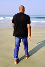 PELE VISCOSE JERSEY T-SHIRT JUST BLACK